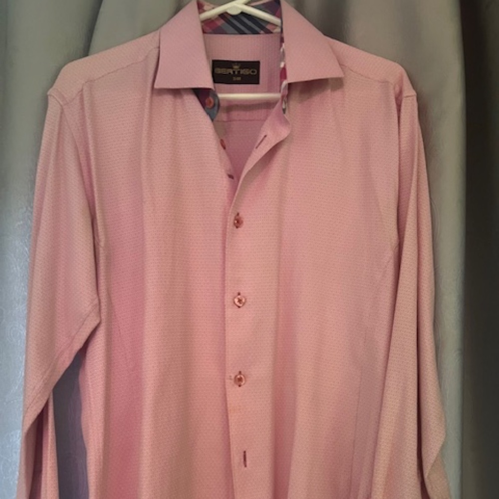 Pink dress shirt
